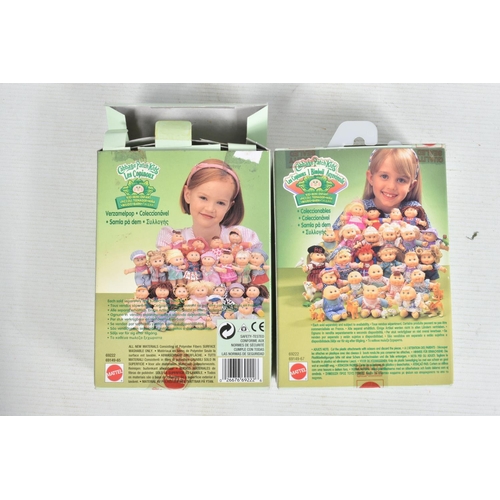 38 - A COLLECTION OF BOXED MATTEL CABBAGE PATCH KIDS DOLLS, to include two Holiday Babys no. 17605, Styli... 