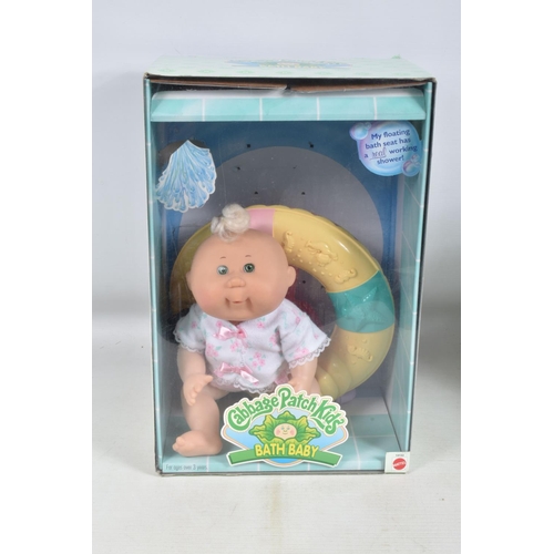 38 - A COLLECTION OF BOXED MATTEL CABBAGE PATCH KIDS DOLLS, to include two Holiday Babys no. 17605, Styli... 