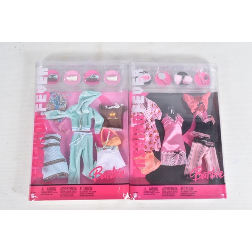 40 - SIX BOXED MATTEL BARBIE DOLLS AND ACCESSORIES, to include a Special Edition Holiday Season Barbie no... 