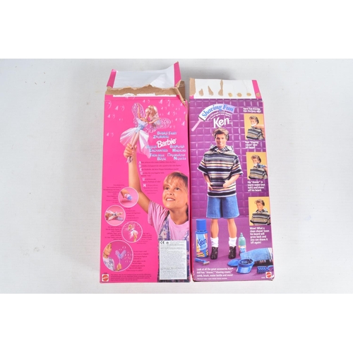 41 - EIGHT BOXED MATTEL BARBIE DOLLS, to include a Shaving Fun Ken Doll, the box has been opened and some... 