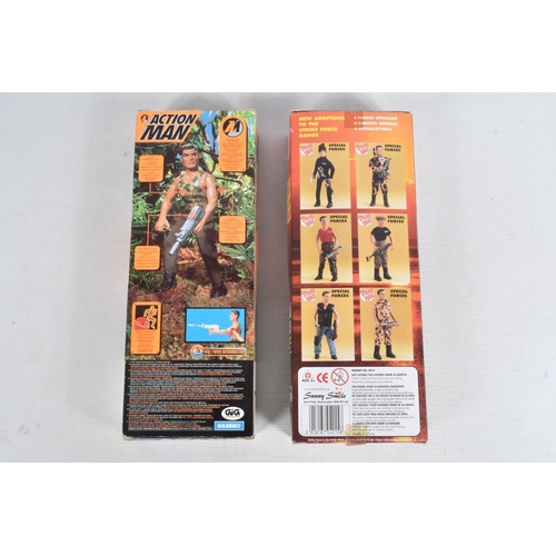 42 - A COLLECTION OF BOXED VINTAGE ACTION FIGURES, to include a Tomb Raider 92 Lara Croft in wet suit, th... 