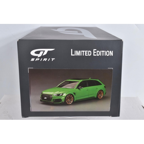 47 - TWO BOXED LIMITED EDITION 1:18 SCALE GT SPIRIT DIECAST MODEL CARS, to include a Mercedes  AMG GTR in... 