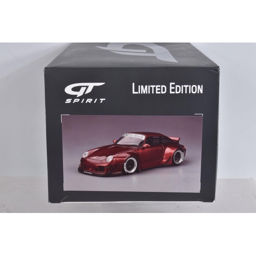 49 - TWO BOXED GT SPIRIT DIECAST PORSCHE 1:18 SCALE MODELS, to include a 2010 Porsche 997 LB Performance ... 