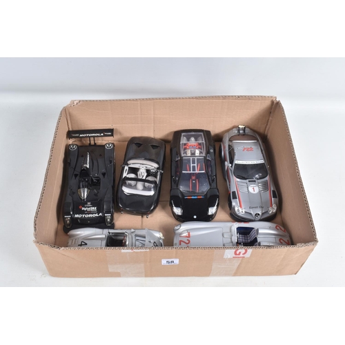 58 - A QUANTITY OF UNBOXED MODEL DIECAST SPORT VEHICLES, to include a Maisto 1955 BMW 502 in black, Maist... 