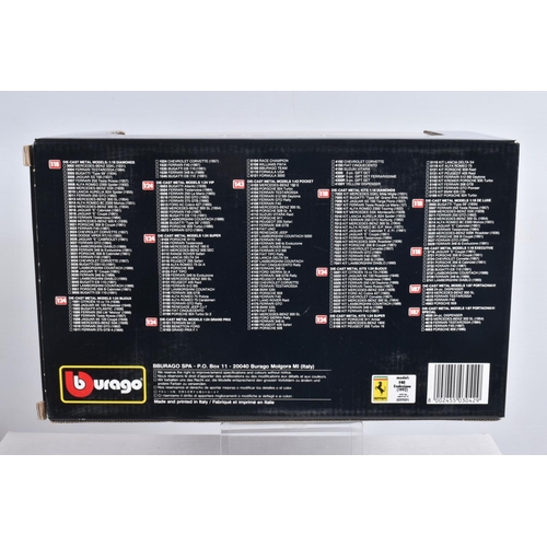 67 - A COLLECTION OF BOXED AND UNBOXED DIECAST MODEL FERRARIS, to include six unboxed models, a Bburago 1... 