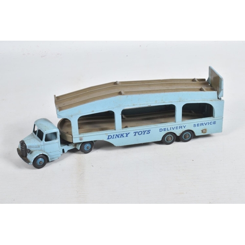 101 - A COLLECTION OF BOXED AND UNBOXED VINTAGE  METAL VEHICLES, to include a Matchbox King Size KW-Dart D... 