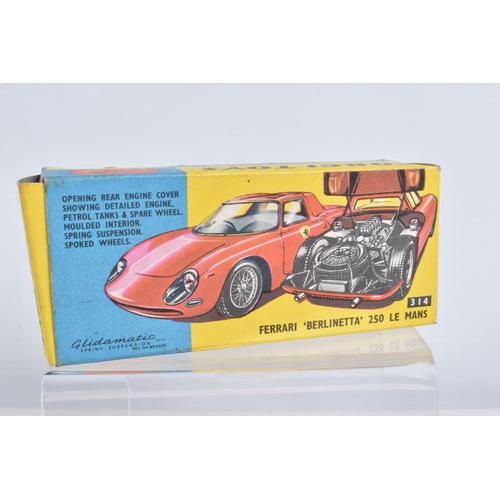 79 - THREE BOXED CORGI DIECAST MODEL VEHICLES, to include a Ferrari Berlinetta 250 LM Red Body, Racing Nu... 