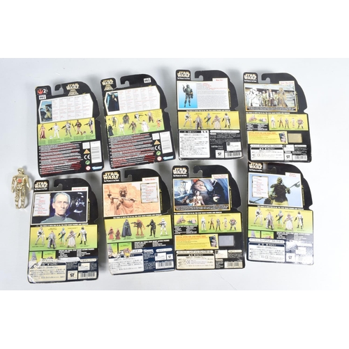 92 - A SELECTION LATE 1990'S OF CARDED BLISTER PACK KENNER STAR WARS FIGURES, includes a sealed Guerre St... 