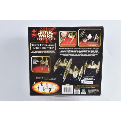 93 - A COLLECTION OF BOXED AND CARDED STAR WARS FIGURES AND VEHICHLES, to inlcude a Kenner La Guerra De L... 