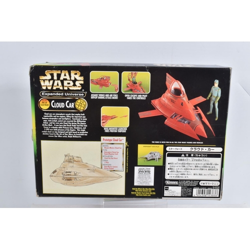 93 - A COLLECTION OF BOXED AND CARDED STAR WARS FIGURES AND VEHICHLES, to inlcude a Kenner La Guerra De L... 