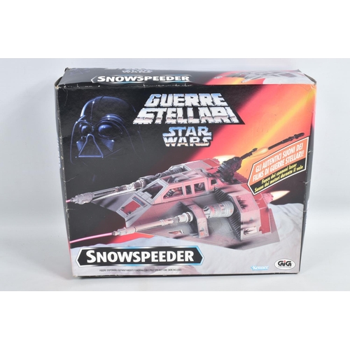 94 - FOUR BOXED TONKA KENNER STAR WARS MODEL AIRCRAFT MODELS, to include a 1995 Guerre Stellari, Elettron... 