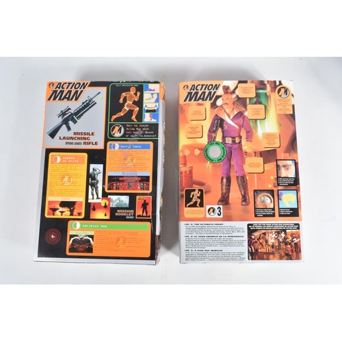 95 - A COLLECTION OF ACTION MAN BOXED AND UNBOXED FIGURES, ACCESSORIES, AND WALKIE TALKIES, the boxed fig... 