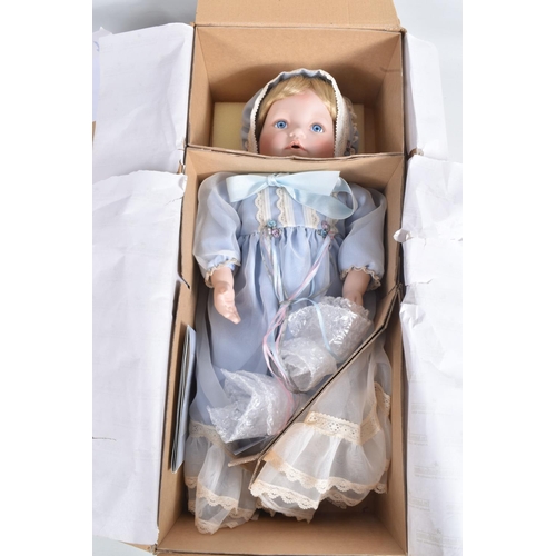 121 - A COLLECTION OF BOXED ASHTON DRAKE GALLERIES COLLECTORS DOLLS, 'Tiny Miracle Emily', 'Welcome Home B... 