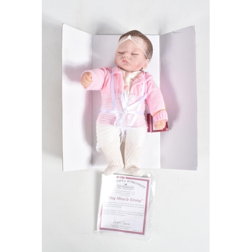 121 - A COLLECTION OF BOXED ASHTON DRAKE GALLERIES COLLECTORS DOLLS, 'Tiny Miracle Emily', 'Welcome Home B... 