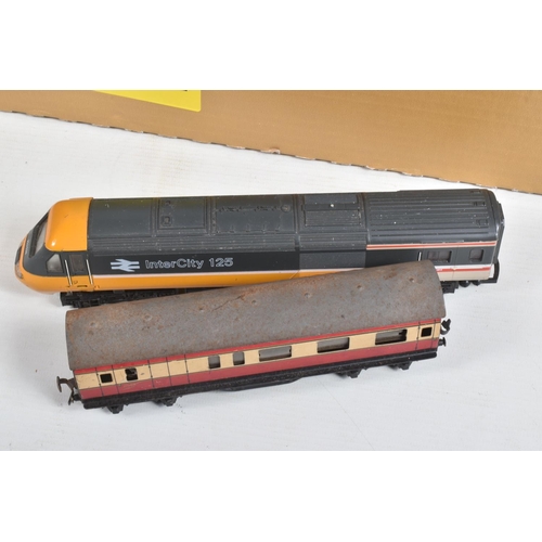 145 - AN INCOMPLETE BOXED JOUEF FOR HORNBY RAILWAYS HO GAUGE CLASS 373 EUROSTAR SET, No.R543, with power c... 