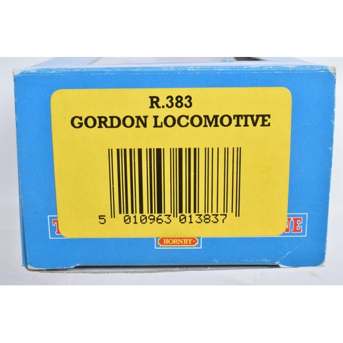 162 - A BOXED HORNBY OO GAUGE THE WORLD OF THOMAS THE TANK ENGINE, Gordon the blue engine, No.4 (R383), wi... 