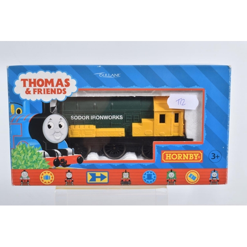 165 - THREE BOXED HORNBY OO GAUGE THOMAS AND FRIENDS LOCOMOTIVES, Sodor Ironworks Shunter 'Arry' (R9067) a... 