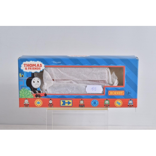 166 - A BOXED HORNBY OO GAUGE THOMAS AND FRIENDS THOMAS LOCOMOTIVE, No.1 (R351), with instructions and two... 