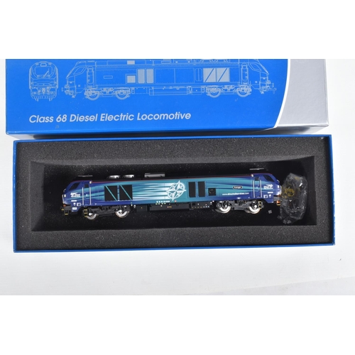 175 - A BOXED DAPOL OO GAUGE CLASS 68 LOCOMOTIVE, 'Avenger' No.68 008, DRS Compass livery (4D-022-010), sa... 