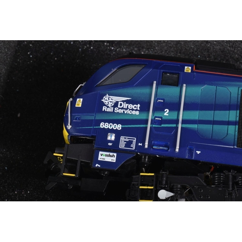 175 - A BOXED DAPOL OO GAUGE CLASS 68 LOCOMOTIVE, 'Avenger' No.68 008, DRS Compass livery (4D-022-010), sa... 