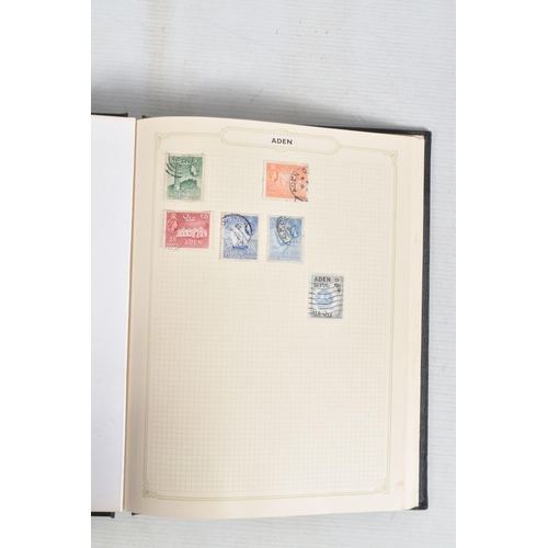 204 - LARGE BOX OF STAMPS IN ALBUMS AND LOOSE. Worldwide ranges and loose sorted into packets