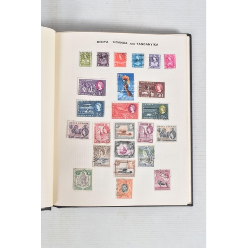 204 - LARGE BOX OF STAMPS IN ALBUMS AND LOOSE. Worldwide ranges and loose sorted into packets