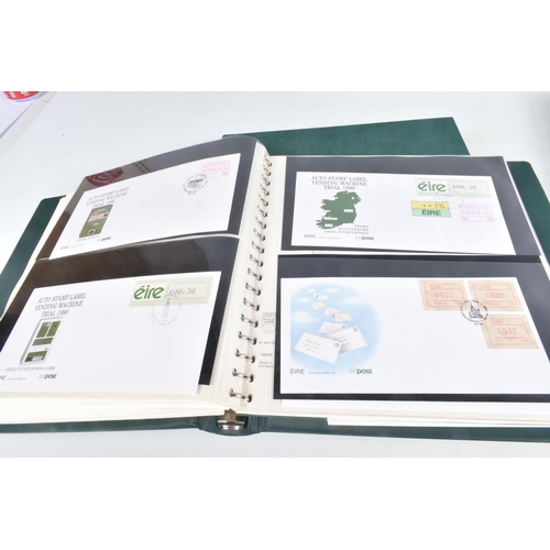 208 - MOST EXTENSIVE EIRE / IRELAND COLLECTION IN 12 LINDNER DUAL HINGELESS ALBUMS. Appears largely comple... 