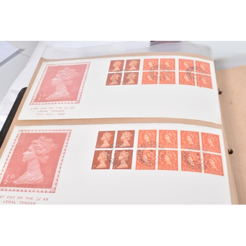 211 - MAINLY GB COLLECTION IN A BOX WITH FDCS AND SOME 1960S PART SHEETS