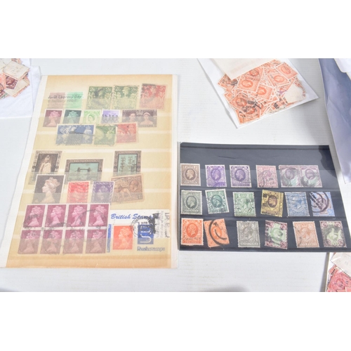 211 - MAINLY GB COLLECTION IN A BOX WITH FDCS AND SOME 1960S PART SHEETS