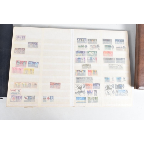 213 - COLLECTION OF STAMPS IN FRUIT BOX, MAINLY GB 1970S AND 80S INC FDCS AND PRESENTATION PACKS TOGETHER ... 