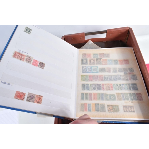 214 - COLLECTION OF STAMPS IN VARIOUS ALBUMS WITH JUMBLED GB QE2 MINT COLLECTION INC WATERLOW CASTLES SET ... 