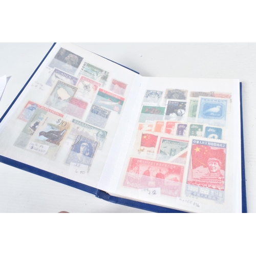 214 - COLLECTION OF STAMPS IN VARIOUS ALBUMS WITH JUMBLED GB QE2 MINT COLLECTION INC WATERLOW CASTLES SET ... 