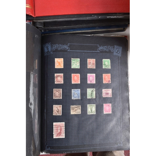 216 - 3 BOXES OF STAMPS IN ALBUMS AND LOOSE.We note range of collections in albums inc Ceylon, general com... 