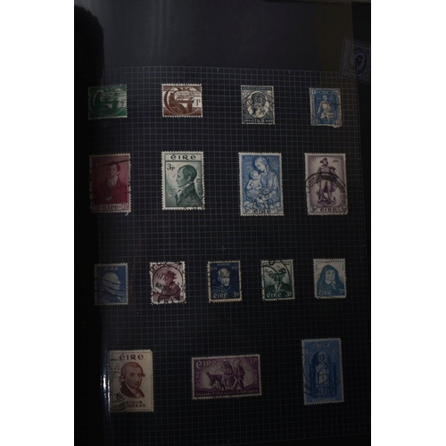 216 - 3 BOXES OF STAMPS IN ALBUMS AND LOOSE.We note range of collections in albums inc Ceylon, general com... 