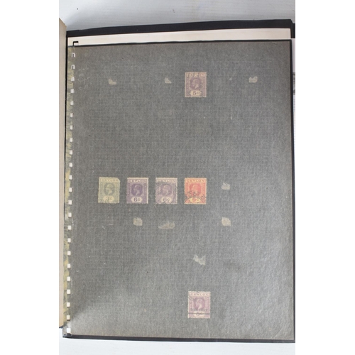 216 - 3 BOXES OF STAMPS IN ALBUMS AND LOOSE.We note range of collections in albums inc Ceylon, general com... 