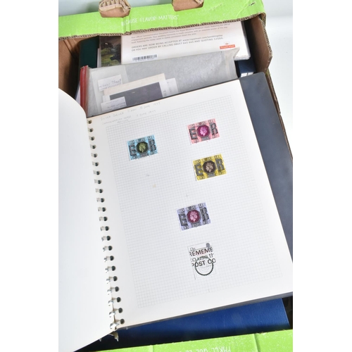 218 - LARGE COLLECTION OF STAMPS IN 3 BOXES WITH FDCS, PRESENTATION PACKS AND MINT TO 2012 TOGETHER WITH A... 