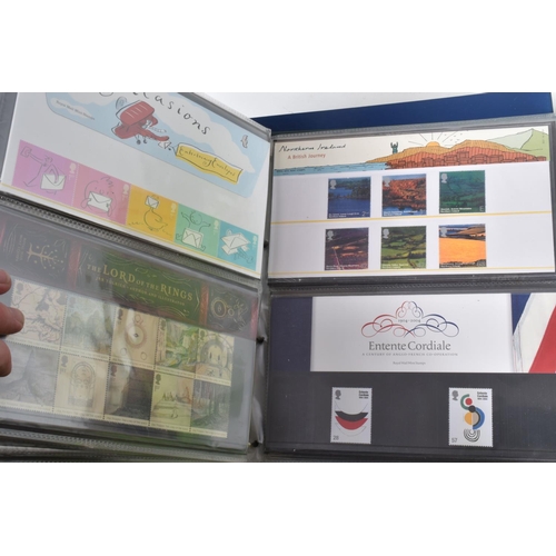 218 - LARGE COLLECTION OF STAMPS IN 3 BOXES WITH FDCS, PRESENTATION PACKS AND MINT TO 2012 TOGETHER WITH A... 