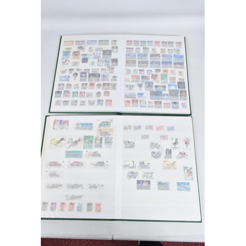 220 - LARGE COLLECTION OF STAMPS IN 2 BOXES, A TIN AND 2 BAGS. WORLDWIDE CONTENT WITH MAIN VALUE IN GB MIN... 