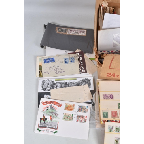 221 - VERY LARGE COLLECTION OF STAMPS AND COVERS IN 7 BOXES. Main strength in hundreds of signed Buckingha... 