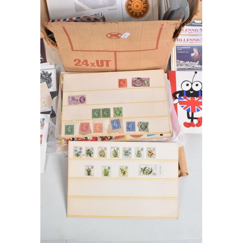 221 - VERY LARGE COLLECTION OF STAMPS AND COVERS IN 7 BOXES. Main strength in hundreds of signed Buckingha... 