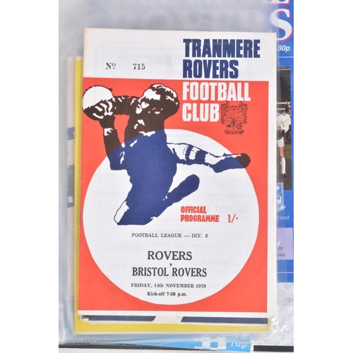 229 - A COLLECTION OF EVERTON  AND TRANMERE FOOTBALL CLUB PROGRAMMES, Everton programmes range from 1962 t... 