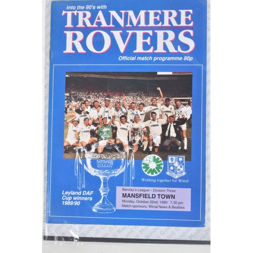 229 - A COLLECTION OF EVERTON  AND TRANMERE FOOTBALL CLUB PROGRAMMES, Everton programmes range from 1962 t... 