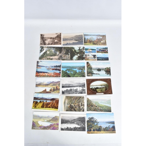 247 - A LARGE COLLECTION OF POSTCARDS, APPROXIMATELY 650-700 of Windermere, Cumbria and Widecombe-in-the-M... 