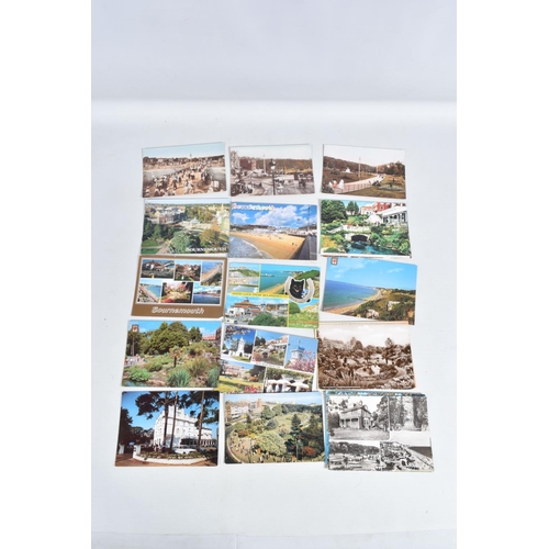 248 - A LARGE COLLECTION OF POSTCARDS, APPROXIMATELY 850 of Bournemouth, these are spanning early 20th cen... 