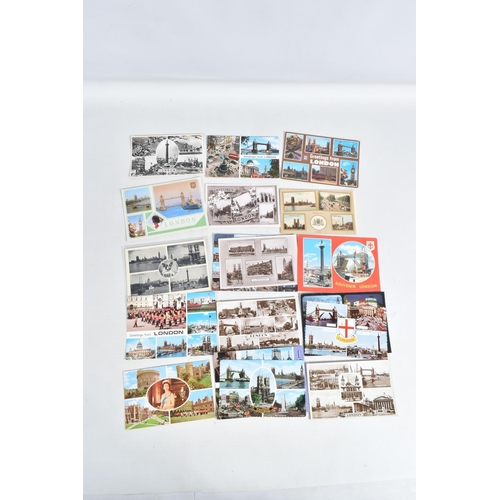 249 - A LARGE COLLECTION OF POSTCARDS, APPROXIMATELY 600 OF LONDON, various locations in London, these are... 