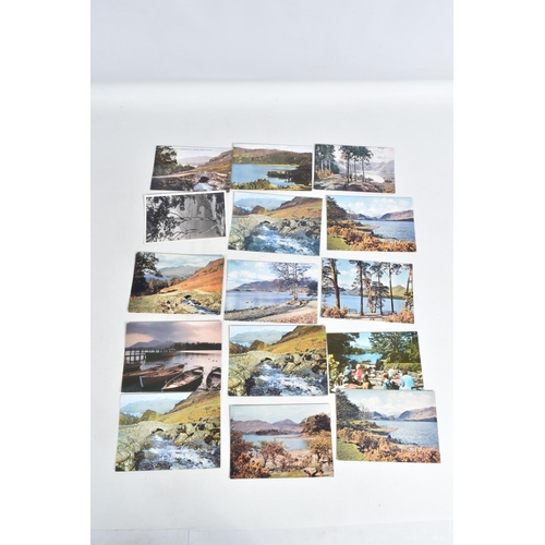 255 - A LARGE COLLECTION OF POSTCARDS, APPROXIMATELY 650-700 OF DERWENTWATER, CUMBRIA, a great selection o... 