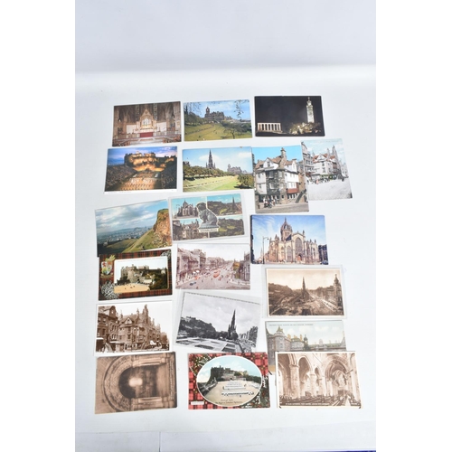 256 - A LARGE COLLECTION OF POSTCARDS, APPROXIMATELY 750-800 OF EDINBURGH SCOTLAND, a great selection of t... 