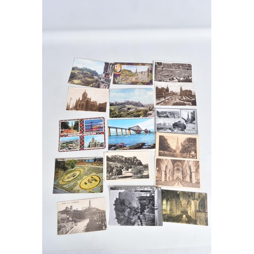 256 - A LARGE COLLECTION OF POSTCARDS, APPROXIMATELY 750-800 OF EDINBURGH SCOTLAND, a great selection of t... 