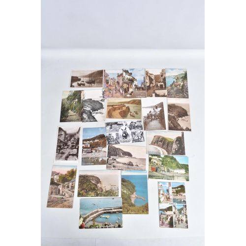 257 - A LARGE COLLECTION OF POSTCARDS, APPROXIMATELY 650-700 OF CLOVELLY DEVON, a great selection of topog... 