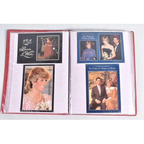 262 - A COLLECTION OF POSTCARDS RELATING TO THE ROYAL FAMILY AND THE MILITARY, includes six albums and 1 c... 